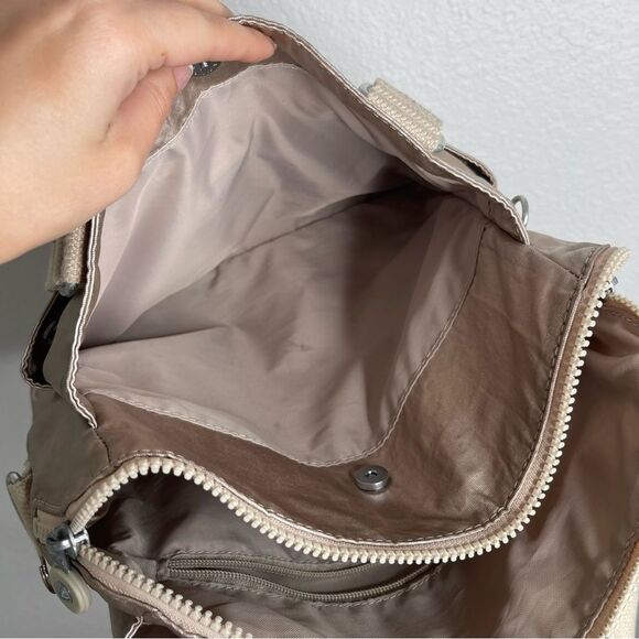 Kipling Felicity Metallic Starry Gold Shoulder Bag - Picture 5 of 7